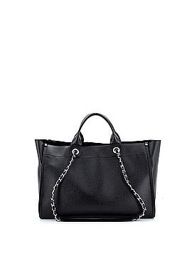 Chanel Deauville Tote Studded Caviar Medium (view 2)