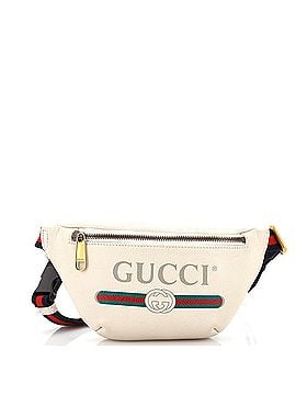 Gucci Logo Belt Bag Printed Leather Small (view 1)
