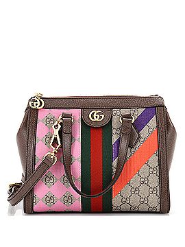 Gucci Ophidia Top Handle Tote Geometric GG Coated Canvas Small (view 1)