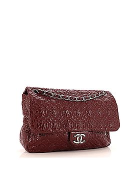 Chanel Rock In Moscow Flap Bag Patent Vinyl Jumbo (view 2)
