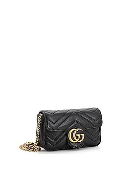 Gucci GG Marmont Flap Bag Matelasse Leather Super Mini (view 2)