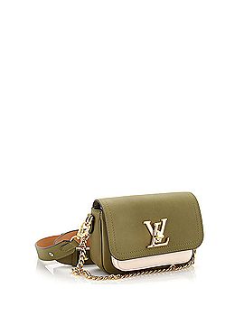 Louis Vuitton Lockme Tender Handbag Leather (view 2)