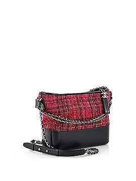 Chanel Gabrielle Hobo Quilted Tweed and Calfskin Medium (view 2)