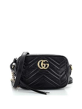 Gucci GG Marmont Shoulder Bag Matelasse Leather Mini (view 1)