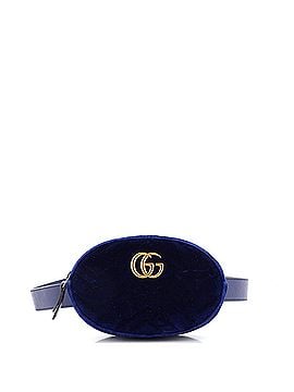 Gucci GG Marmont Belt Bag Matelasse Velvet (view 1)