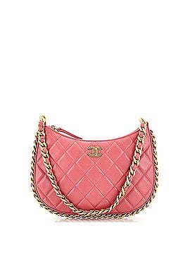 Chanel CC Chain Around Hobo Quilted Lambskin (view 1)