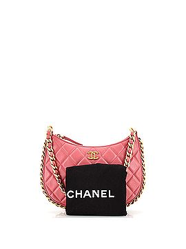 Chanel CC Chain Around Hobo Quilted Lambskin (view 2)
