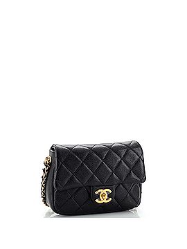 Chanel Chain Soul Flap Bag Quilted Caviar Mini (view 2)