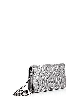 Chanel Wallet on Chain Camellia Lambskin (view 2)