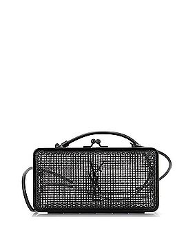 Saint Laurent Monogram Evening Cage Minaudiere Metal with Leather (view 1)