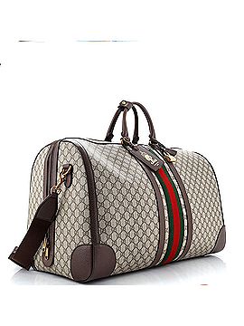 Gucci Ophidia Carry On Duffle Bag GG Coated Canvas Large (view 2)