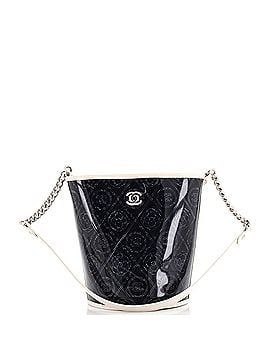 Chanel Camellia Coco Bucket Bag Printed PVC Medium (view 1)