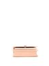 Saint Laurent 100% Leather Tan Sunset Chain Wallet Crocodile Embossed Leather One Size - photo 2