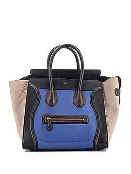 Céline Tricolor Luggage Bag Leather Mini (view 1)