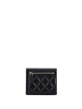 Chanel CC Compact Classic Flap Wallet Quilted Caviar (view 2)