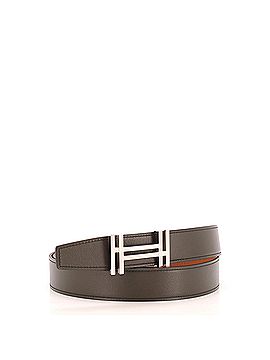 Hermès H Au Carre Reversible Belt Leather Medium (view 1)
