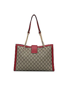 Gucci Medium GG Supreme Padlock Tote Bag (view 2)