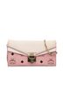 MCM 100% Coated Canvas Pink Visetos Millie Flap Leather Crossbody Bag One Size - photo 1