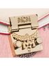 MCM 100% Coated Canvas Pink Visetos Millie Flap Leather Crossbody Bag One Size - photo 10