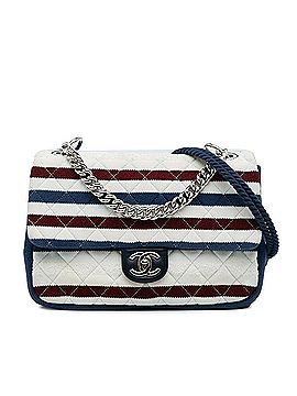 Chanel Jumbo Jersey Rope Flap Bag (view 1)