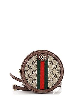 Gucci Ophidia Round Backpack GG Coated Canvas Mini (view 1)