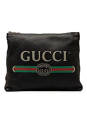 Gucci Leather Clutch