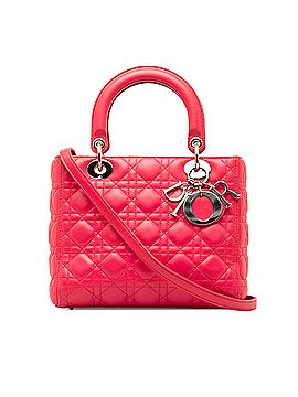 Dior Small Lambskin Cannage Lady Dior (view 1)