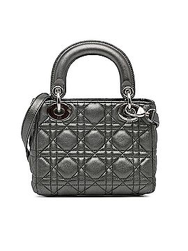 Dior Small Lambskin Cannage Lady Dior (view 2)