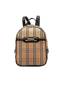 Burberry Haymarket Check Knight Link 1983 Backpack (view 1)