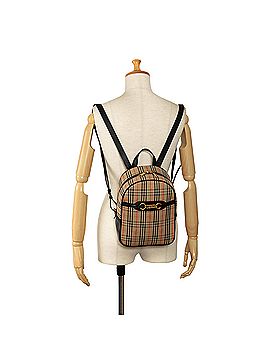 Burberry Haymarket Check Knight Link 1983 Backpack (view 2)