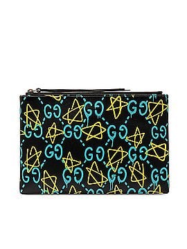 Gucci Leather Ghost Clutch (view 1)