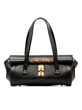 Gucci Leather Bamboo Bullet Shoulder Bag (view 1)