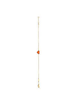 Van Cleef & Arpels Sweet Alhambra Heart Bracelet 18K Rose Gold with Carnelian (view 2)