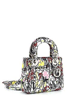 Christian Dior Lady Dior Bag Embroidered Canvas Mini (view 2)