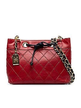 Chanel CC Bicolor Lambskin Shoulder Bag (view 1)