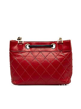 Chanel CC Bicolor Lambskin Shoulder Bag (view 2)