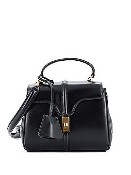 Céline 16 Top Handle Bag Smooth Calfskin Mini (view 1)