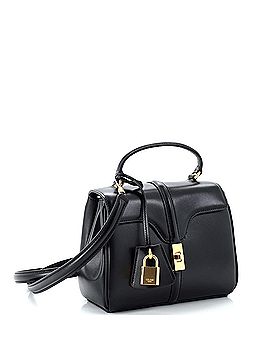 Céline 16 Top Handle Bag Smooth Calfskin Mini (view 2)