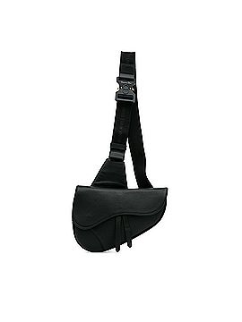 Dior Leather Saddle Crossbody Bag (view 1)