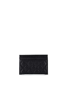 Chanel Boy Card Holder Quilted Caviar (view 2)