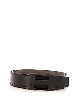 Hermès Constance Reversible Belt Leather with So Black Matte Hardware Medium (view 1)