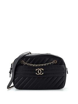 Chanel Camera Bag Diagonal Quilted Goatskin Small (view 1)