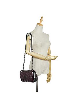 Chanel Glazed Matelasse Portobello Flap Bag (view 2)