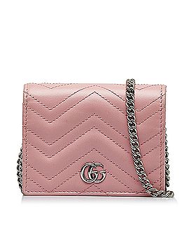 Gucci GG Marmont Leather Wallet On Chain (view 1)