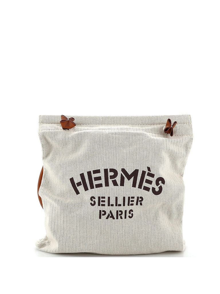 Hermès 100% Canvas Plain Tan Aline Bag Toile MM One Size - photo 1