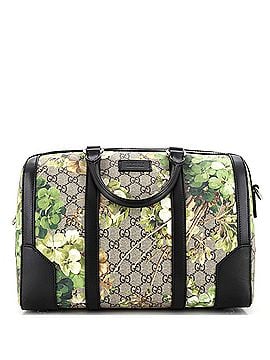 Gucci Convertible Duffle Bag Blooms Print GG Coated Canvas Small (view 1)