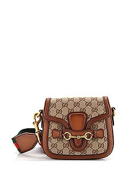 Gucci Lady Web Shoulder Bag GG Canvas Small (view 1)