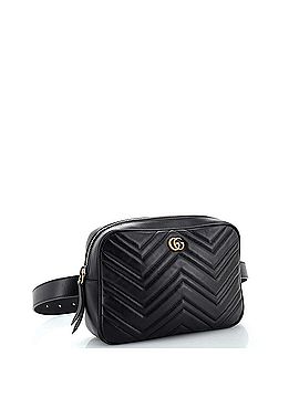 Gucci GG Marmont Square Belt Bag Matelasse Leather (view 2)