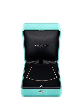 Tiffany & Co. T Smile Pendant Necklace 18K Rose Gold Large (view 2)