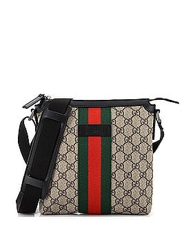Gucci Web Messenger Bag GG Coated Canvas Small (view 1)